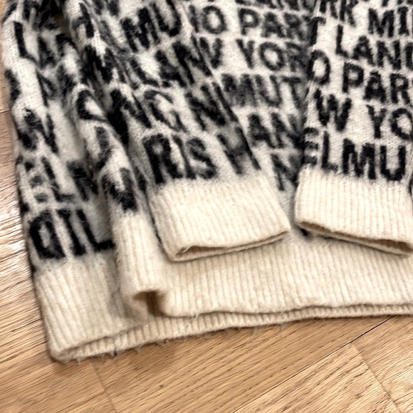 Helmut Lang Designer Logo Oversized Sweater - Picture 5 of 9